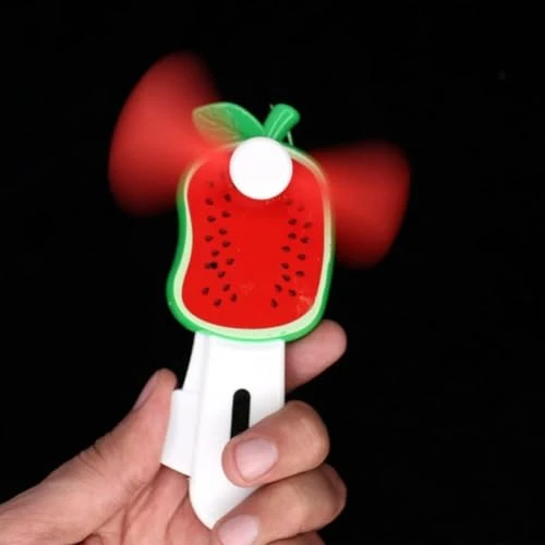 Manual Hand Press Fruit Fan Toy view 6