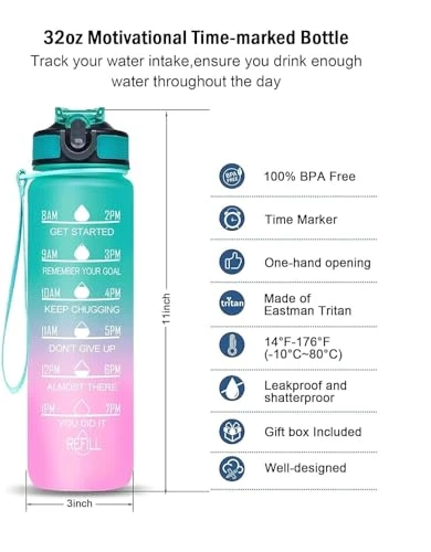 Water Bottle - 1L view 2
