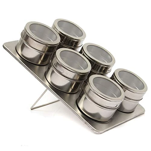 Storage Container - 6 Pcs, Stainless Steel view 4