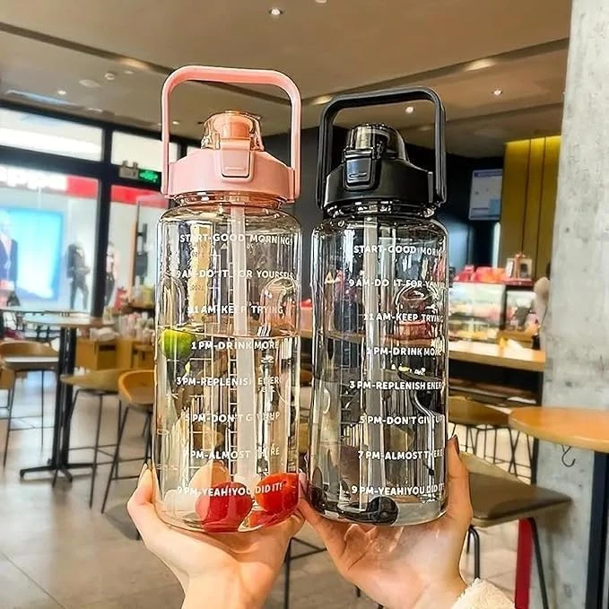 Water Bottle - 2 L, Black, Leak Proof view 7