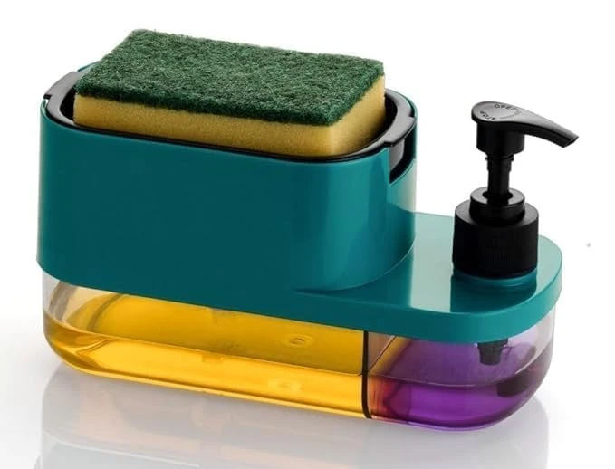 Soap Dispenser - Pack of 1, Plastic, 3 in 1 view 1