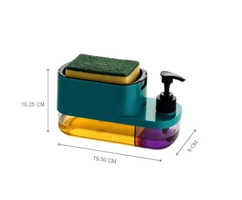 Soap Dispenser - Pack of 1, Plastic, 3 in 1 view 5