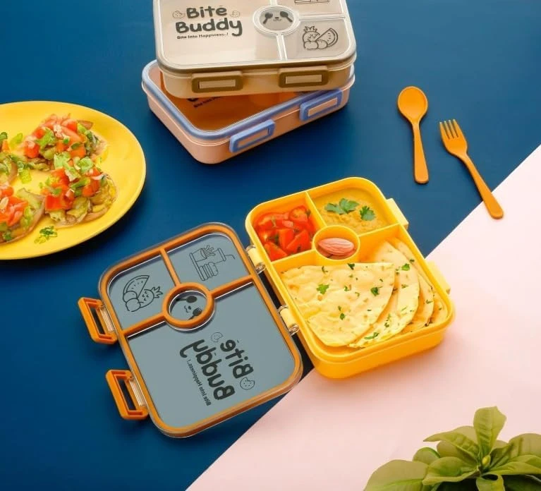 Bite Buddy Lunch Box Leakproof Multicolor - Multicolor view 2
