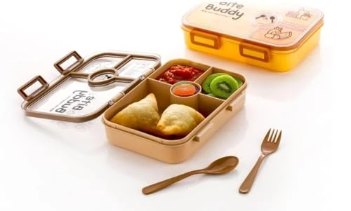 Bite Buddy Lunch Box Leakproof Multicolor - Multicolor view 4