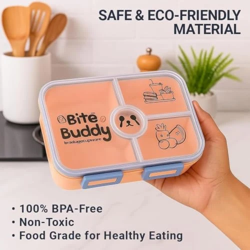 Bite Buddy Lunch Box Leakproof Multicolor - Multicolor view 7
