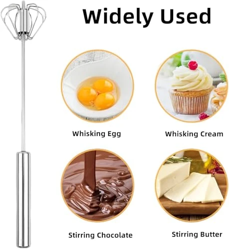 Manual Hand Blender - Silver, Stainless Steel view 7