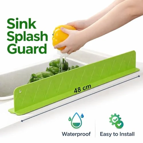 2PCS X 48CM Silicone Sink Splash - 2pcs, Silicone, Waterproof view 7