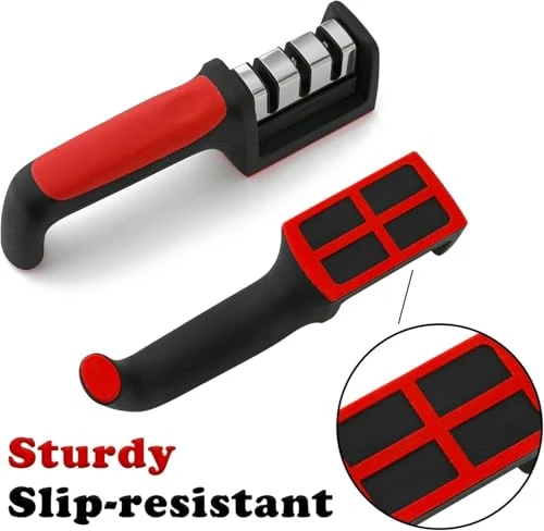 Manual Knife Sharpener Tool 3-Stage System - Pack of 2 view 8