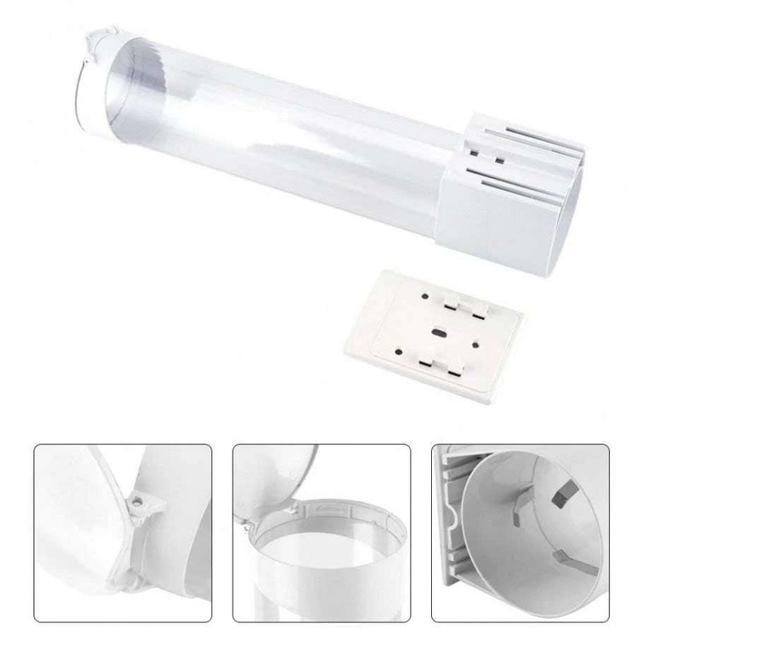 Self Adhesive Paper Cup Glass Dispenser - Self Adhesive, Plastic view 7
