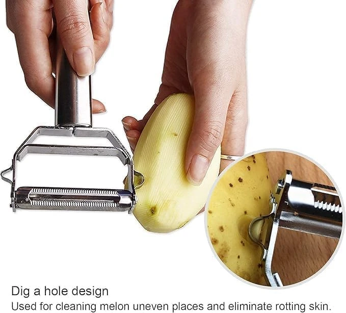 Kitchen Peeler - Silver, Stainless Steel view 8