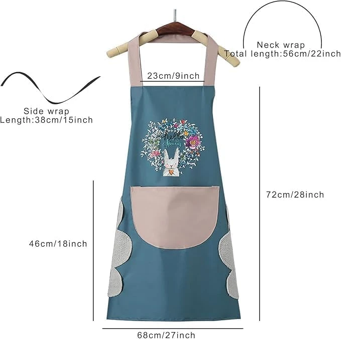 Waterproof Kitchen Apron - Pack of 1, Assorted, Waterproof view 4