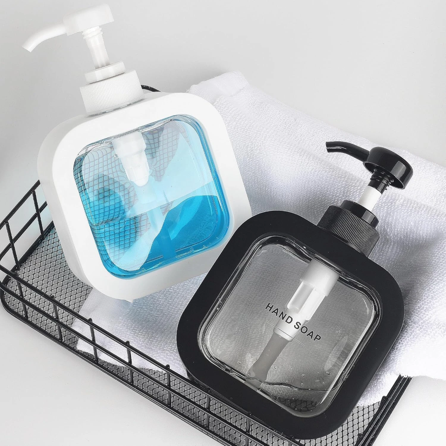 Soap Dispenser - Black, Plastic view 1