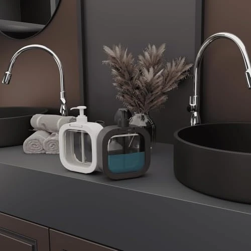 Soap Dispenser - Black, Plastic view 2