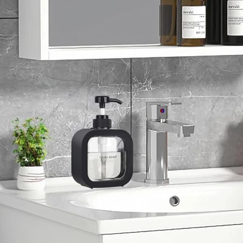 Soap Dispenser - Black, Plastic view 8