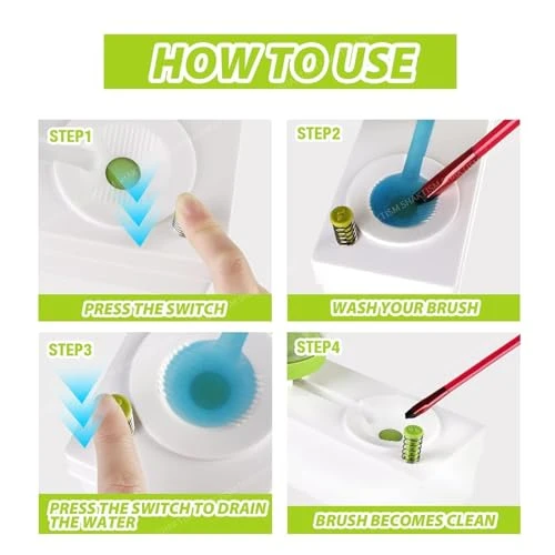 Paint Brush Cleaner Tools, Brush Rinser view 4