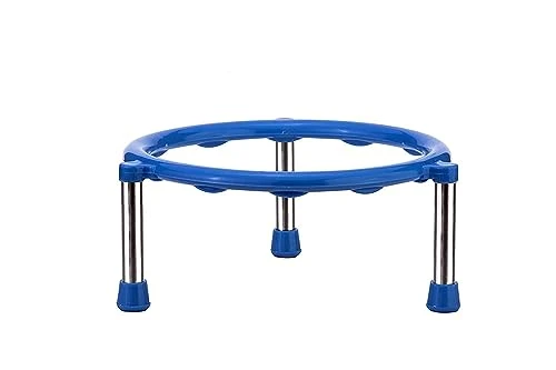 Matka Ring- Heavy Stainless Steel Legs - Pack of 1, Stainless Steel, Plastic view 2