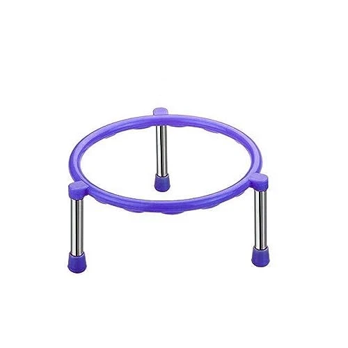 Matka Ring- Heavy Stainless Steel Legs - Pack of 1, Stainless Steel, Plastic view 3