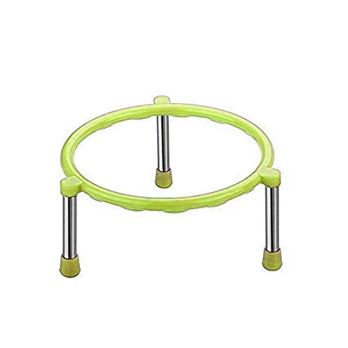 Matka Ring- Heavy Stainless Steel Legs - Pack of 1, Stainless Steel, Plastic view 5