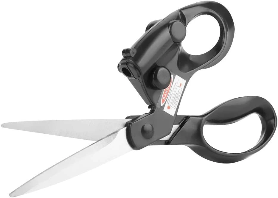 Professional Laser Guided Scissors, Precision Straight - Black view 3