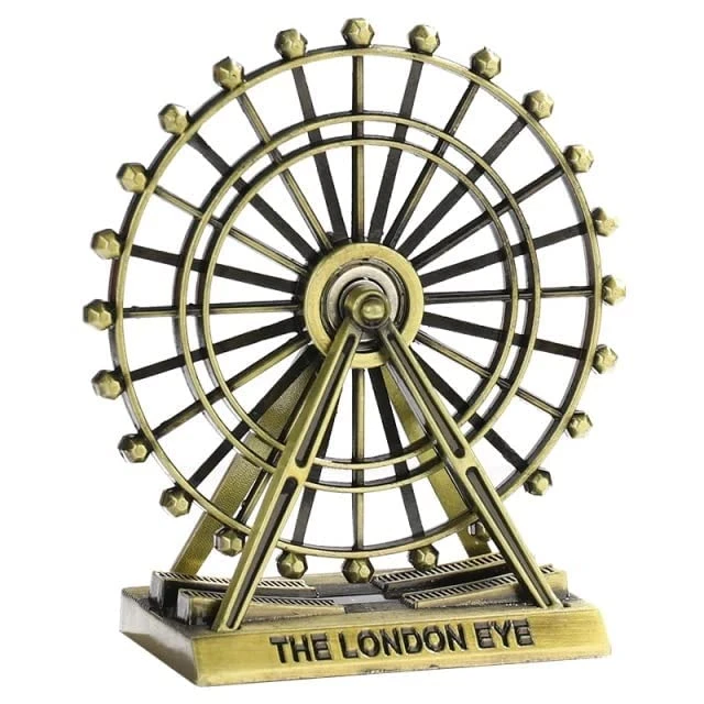 World Famous Building London Eye Antique view 1