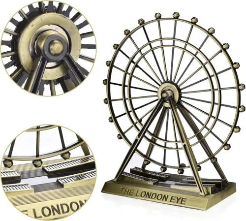 World Famous Building London Eye Antique view 6