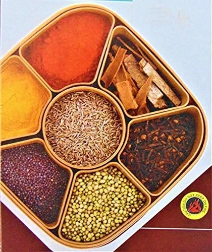 Woven Masala Rangoli Box Spices (multi - Multi Colour view 1