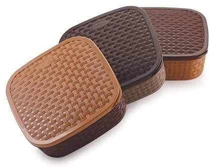 Woven Masala Rangoli Box Spices (multi - Multi Colour view 3