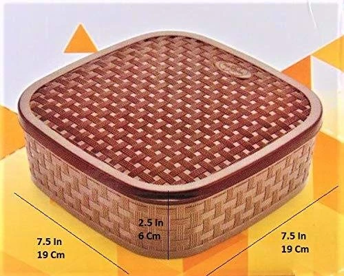 Woven Masala Rangoli Box Spices (multi - Multi Colour view 6
