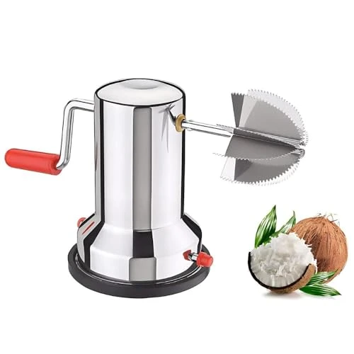 Coconut Scraper - Silver, Stainless Steel view 3