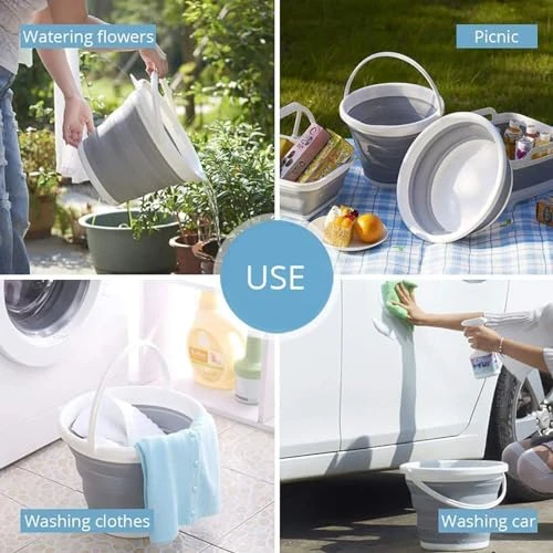 Foldable Bucket - 5 L, Portable, Foldable view 5