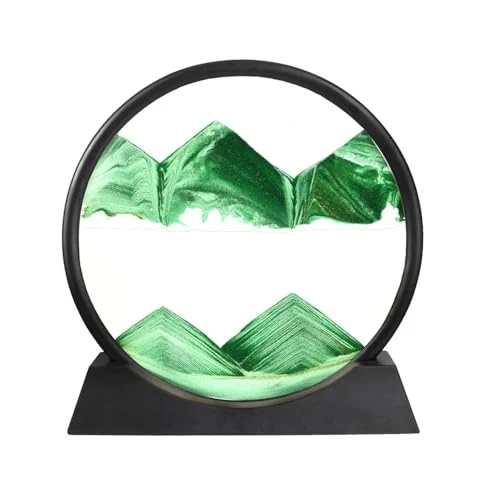 Moving Sand Art Frame - Green view 1