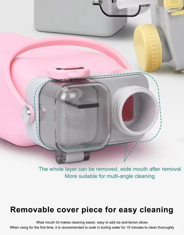Water Bottle - Silicone, Foldable view 6