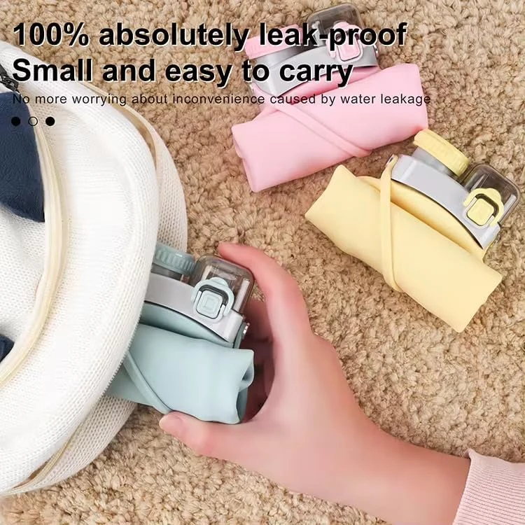 Water Bottle - Silicone, Foldable view 8