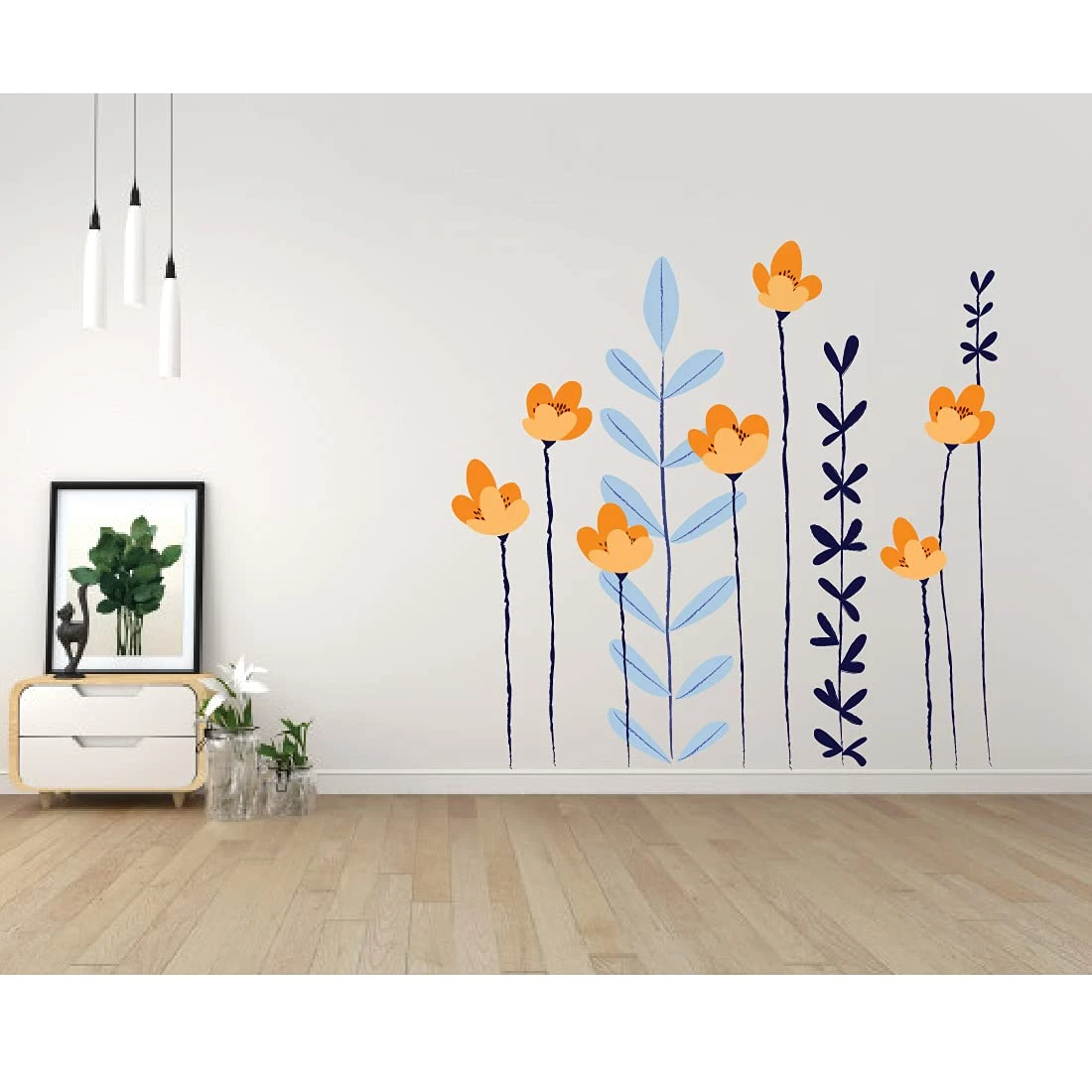 Golden Creeper Wall Sticker view 8