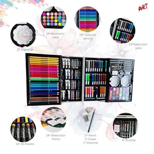Kids Art Set - 145 Pieces view 3