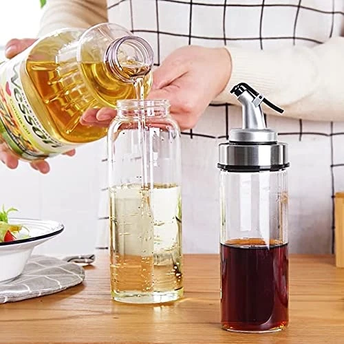 Stainless Steel Oil Dispenser - Plastic view 5