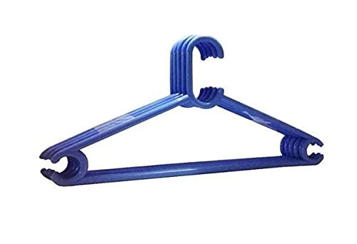 Plastic Clothes Hanger (set 6 Pieces) - 6 Pieces, Plastic view 1