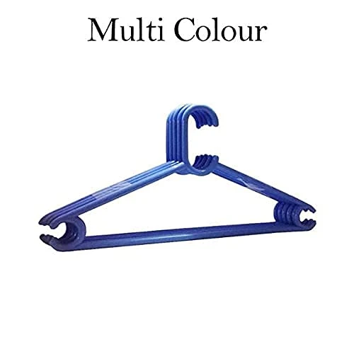 Plastic Clothes Hanger (set 6 Pieces) - 6 Pieces, Plastic view 3