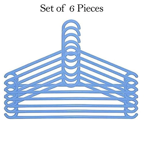 Plastic Clothes Hanger (set 6 Pieces) - 6 Pieces, Plastic view 5