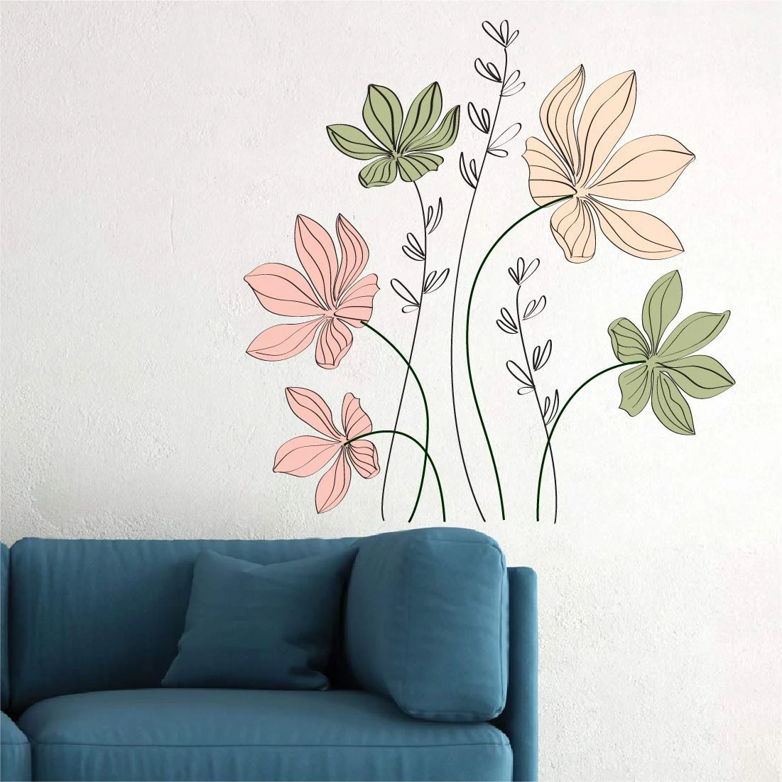 Tulip World Wall Sticker view 8