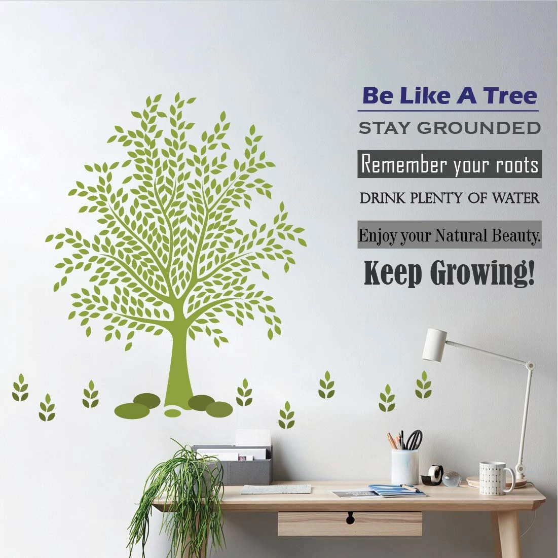 Evergreen Tree Wall Sticker view 1