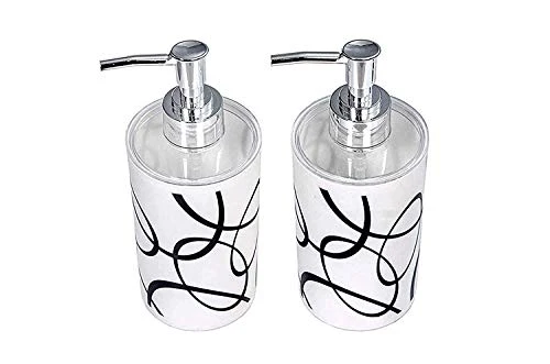 Soap Dispenser - Pack of 2, White, Plastic view 4