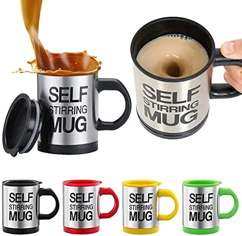 Self Stirring Mug Coffee Blender Mug - 380 ML view 2