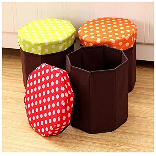 Multi Functional Folding Storage Bench Footrest view 4