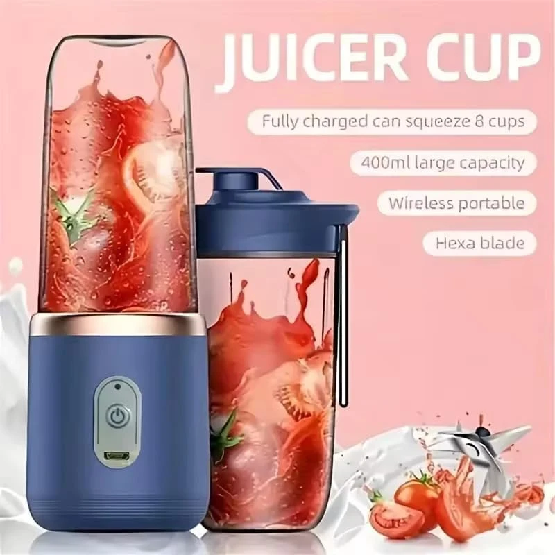 Portable USB Blender - 6 Blades, Portable, Rechargeable view 7