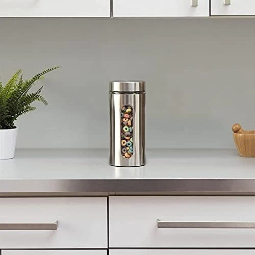 Storage Container - 800 Ml, 3 Pieces, Stainless Steel view 7
