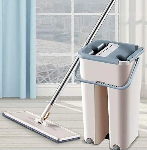 Cleaning Mop - Grey, Stainless Steel view 1