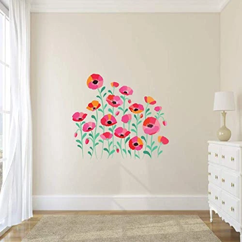 Poppies Flower Wall Sticker view 3