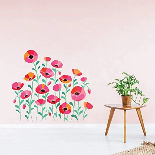 Poppies Flower Wall Sticker view 4
