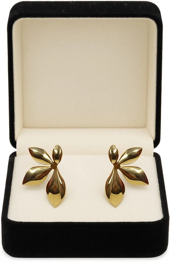 Tahaniya Hwaran Petal Flare Korean Style Earring Stud Earring view 4